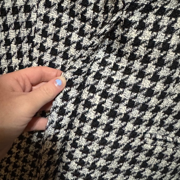 Zara Black and White Houndstooth Blazer dress - Picture 9 of 9